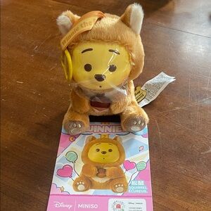 MINISO Winnie the Pooh Plush Toy - Brown